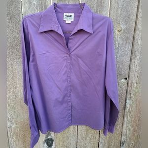 Long sleeve button down ladies fit size XL Northern Reflections brand shirt